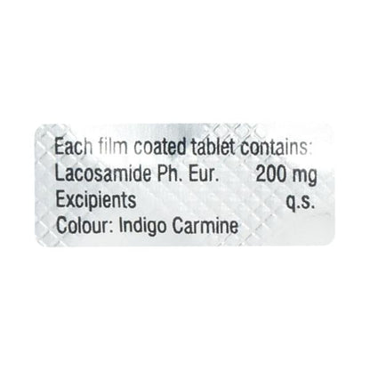 Lacoset 200mg Tablet 10'S - Global Surgicals