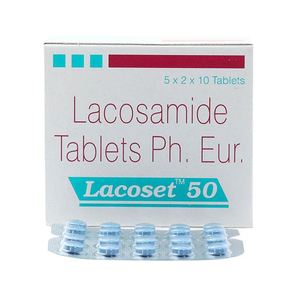 Lacoset 50mg Tablet 10'S - Global Surgicals