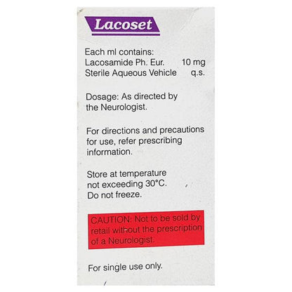Lacoset Injection 20ml - Global Surgicals