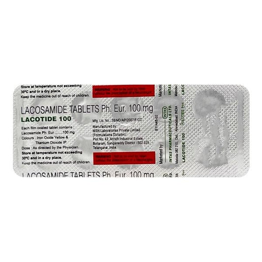 Lacotide 100mg Tablet 10'S - Global Surgicals