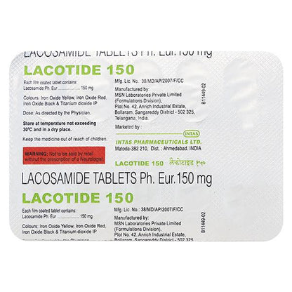Lacotide 150mg Tablet 10'S - Global Surgicals