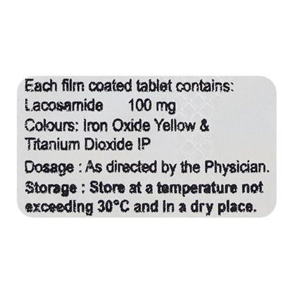 LACOVE 100mg Tablet 10's - Global Surgicals