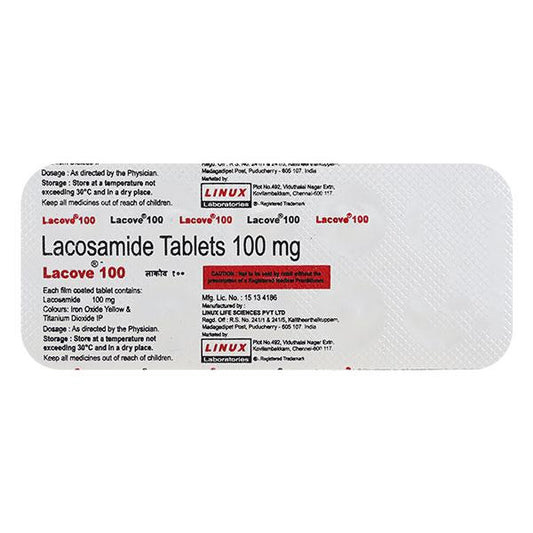 LACOVE 100mg Tablet 10's - Global Surgicals