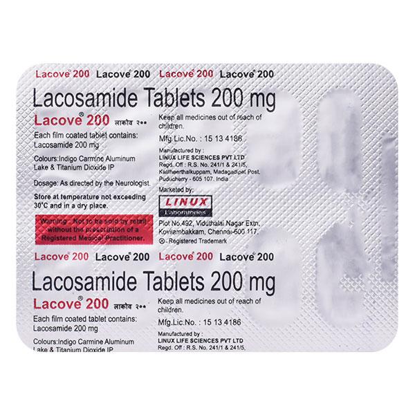 LACOVE 200mg Tablet 10's - Global Surgicals