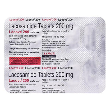 LACOVE 200mg Tablet 10's - Global Surgicals