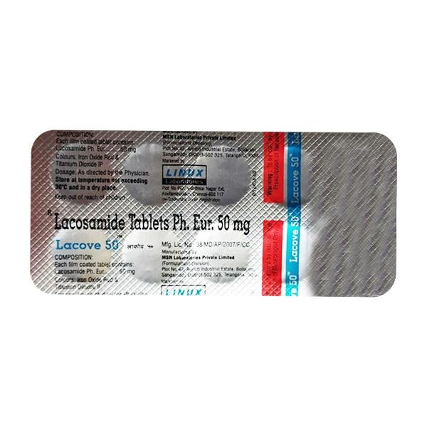 LACOVE 50mg Tablet 10's - Global Surgicals