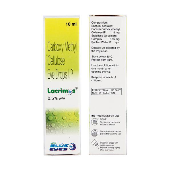 Lacrimos 0.5% Eye Drops 10ml - Global Surgicals