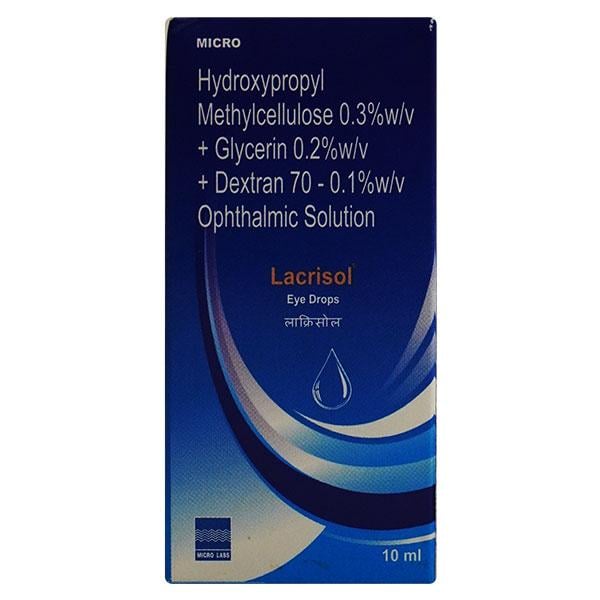 Lacrisol Eye Drops 10ml - Global Surgicals