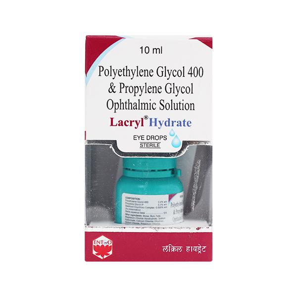 LACRYL HYDRATE Eye Drops 10ml - Global Surgicals