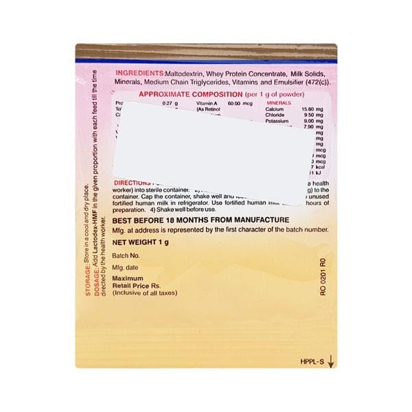 Lactodex Hmf Sachet 1gm - Global Surgicals