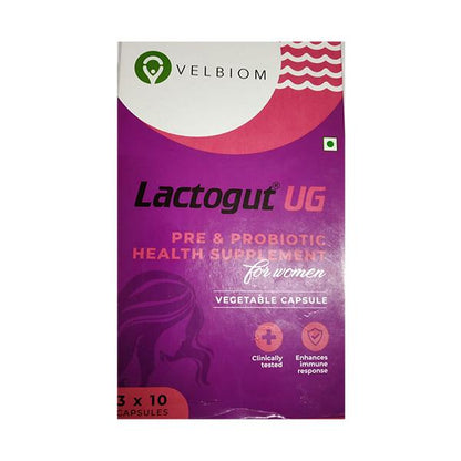 LACTOGUT UG Capsule 10's - Global Surgicals