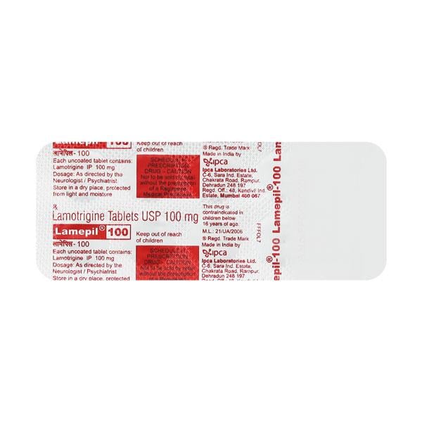 Lamepil 100mg Tablet 10'S - Global Surgicals