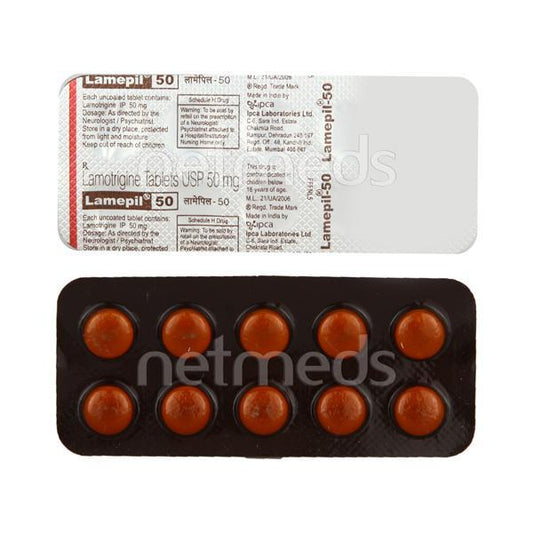 Lamepil 50mg Tablet 10'S - Global Surgicals