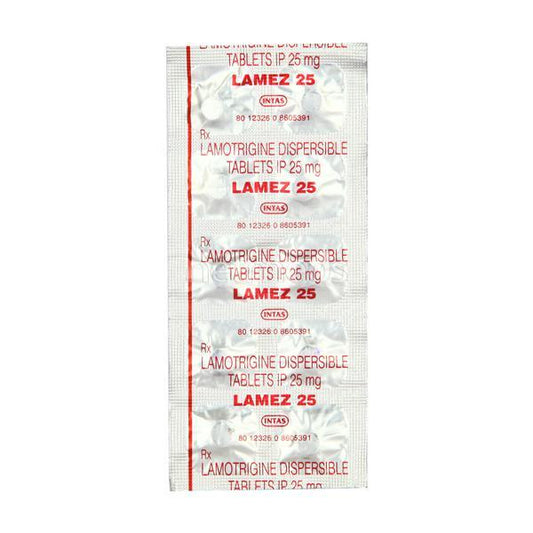 Lamez 25mg Tablet 10'S - Global Surgicals