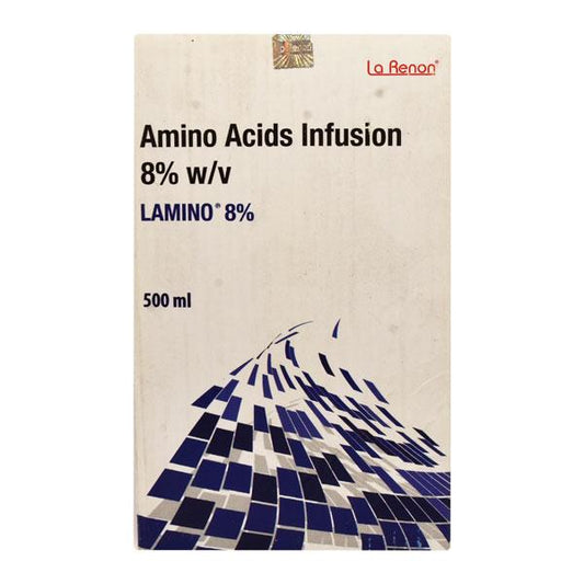 LAMINO 8% Infusion 500ml - Global Surgicals