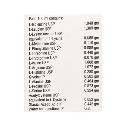 LAMINO 8% Infusion 500ml - Global Surgicals