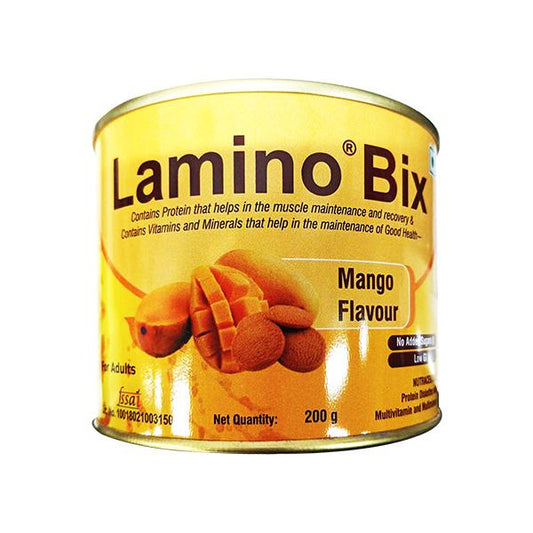 LAMINO BIX MANGO FLAVOUR NO ADDED SUGAR Diskettes 200g - Global Surgicals