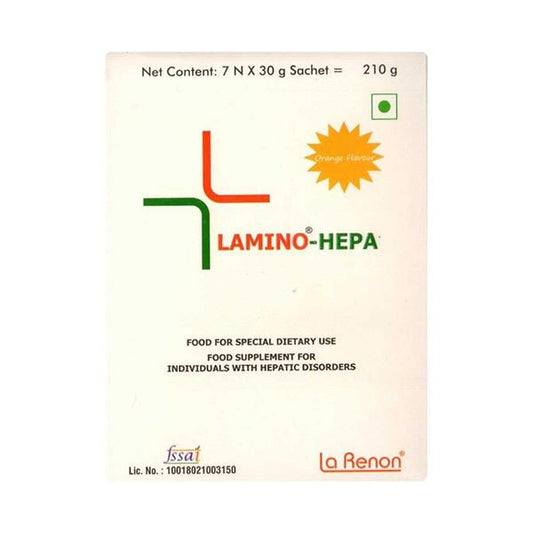 Lamino Hepa Orange Flavour Sachet 7X30gm - Global Surgicals
