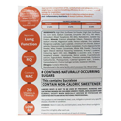 LAMINO RESPI NO ADDED SUGARS STRAWBERRY FLAVOUR Powder 200g - Global Surgicals