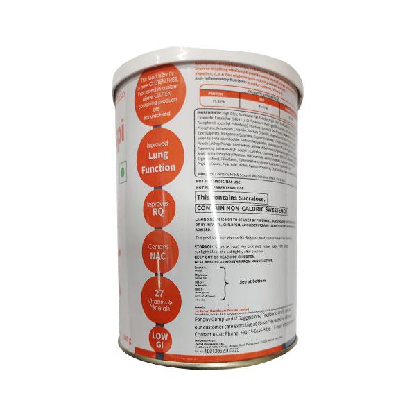 Lamino Respi Strawberry Flavour Powder 200gm - Global Surgicals