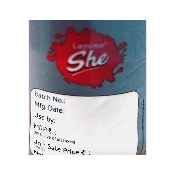 LAMINO SHE NO ADDED SUGAR JEERA FLAVOUR Diskettes 40's - Global Surgicals