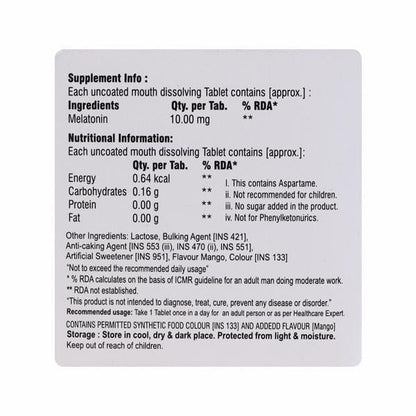 LAMREST 10 Tablet 15's - Global Surgicals