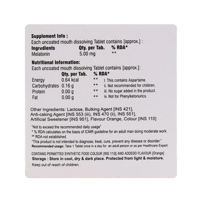 LAMREST 5 Tablet 15's - Global Surgicals