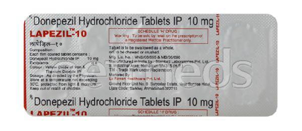 Lapezil 10mg Tablet 10'S - Global Surgicals