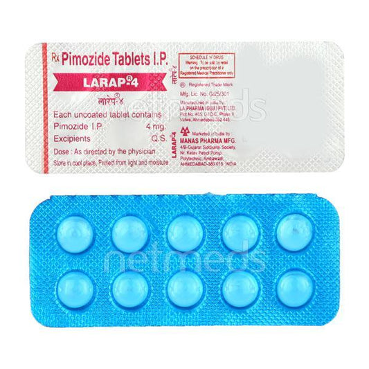Larap 4mg Tablet 10'S - Global Surgicals
