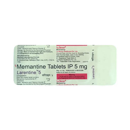Larentine 5mg Tablet 10'S - Global Surgicals