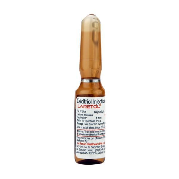 Laretol Injection 1ml - Global Surgicals