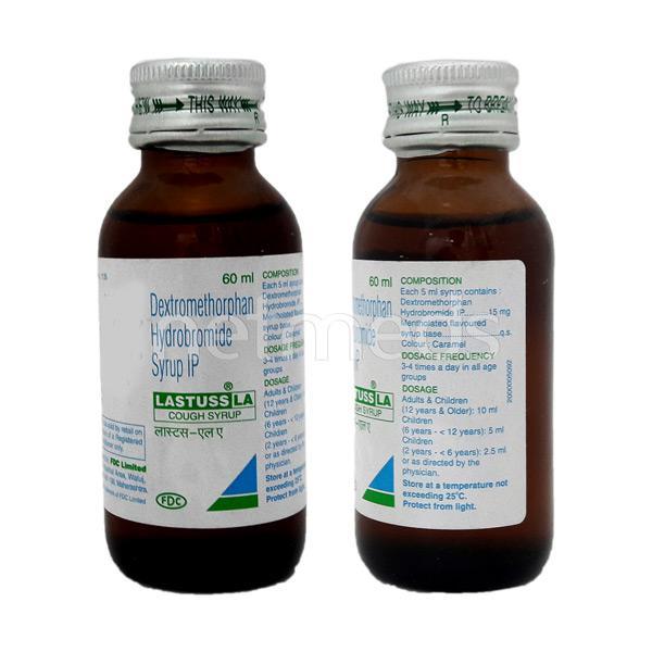 Lastuss LA Syrup 60ml - Global Surgicals