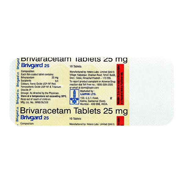 BRIVGARD 25 Tablet 10's
