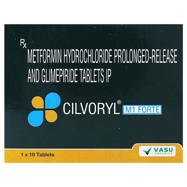 Cilvoryl M Forte 1Mg Tablet 10's