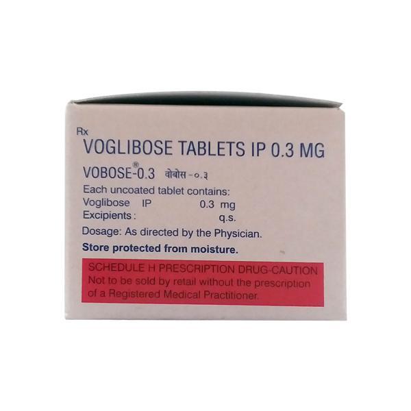 Vobose 0.3mg Tablet 10'S