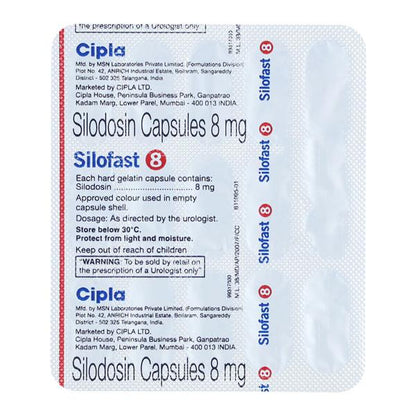 Silofast 8mg Capsule 15'S