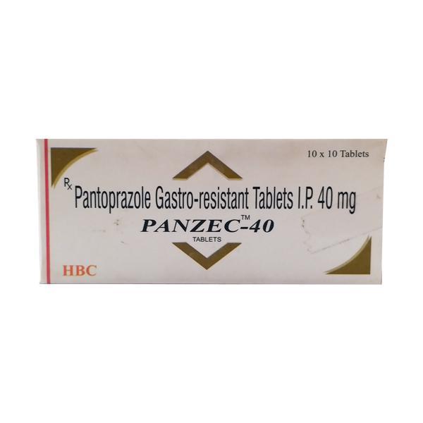 Panzec 40mg Tablet 10'S