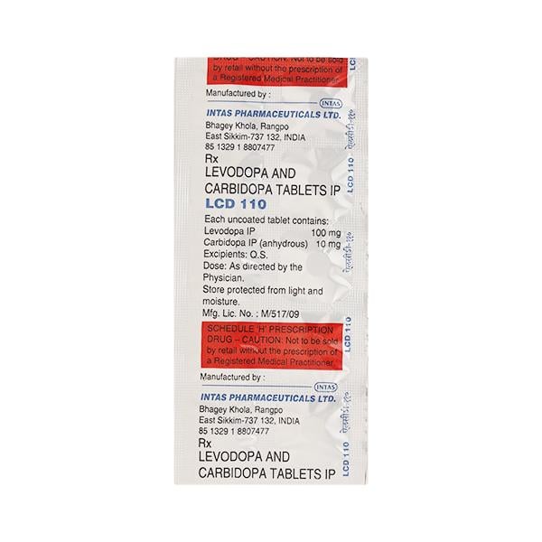 LCD 110 mg Tablet 10'S - Global Surgicals