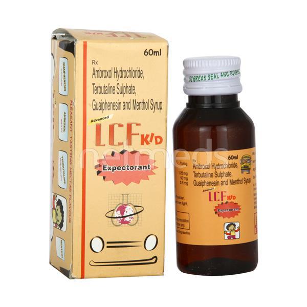 LCF Kid Expectorant Syrup 60ml - Global Surgicals