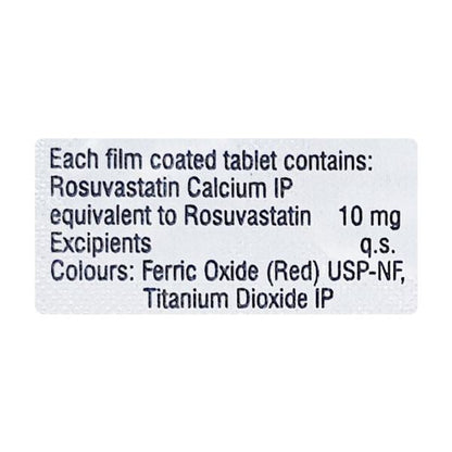 Rosuvas 10 Tablet 15's