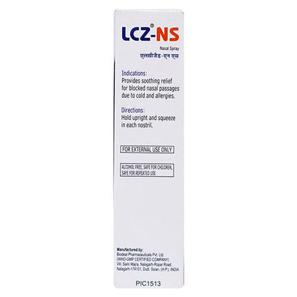 LCZ NS Nasal Spray 20ml - Global Surgicals