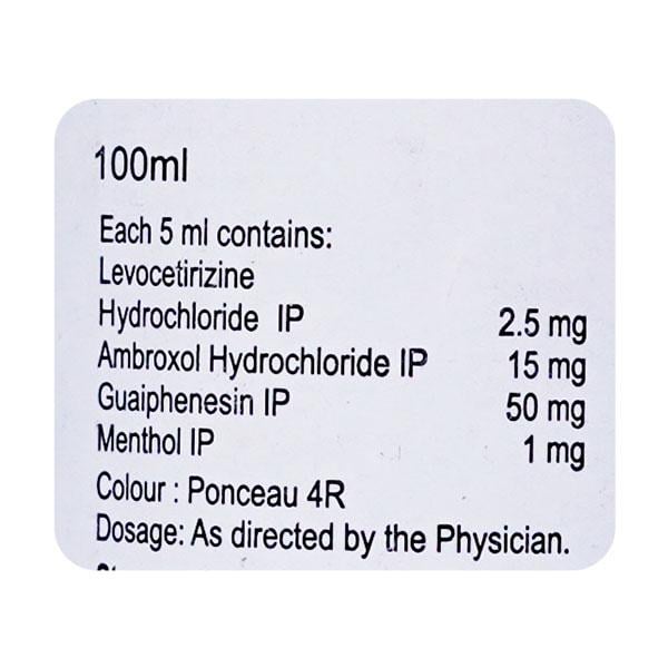 LCZ XP Expectorant 100ml - Global Surgicals