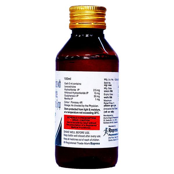 LCZ XP Expectorant 100ml - Global Surgicals