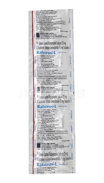 Rabiros L Capsule 10'S