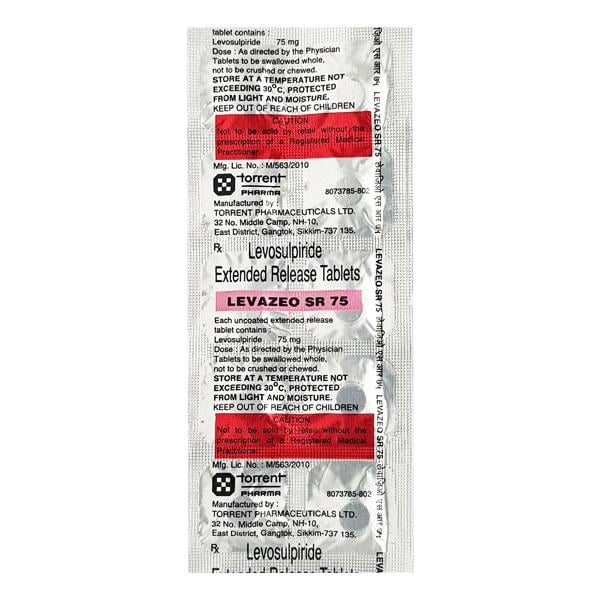 Levazeo SR 75mg Tablet 10'S
