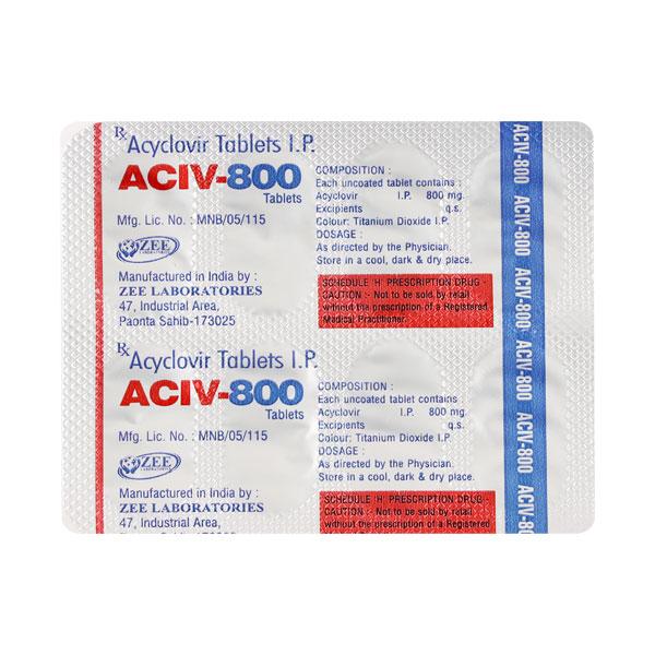 ACIV 800mg Tablet 10's