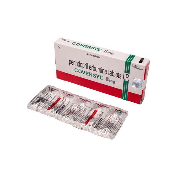 Coversyl 8mg Tablet 10'S
