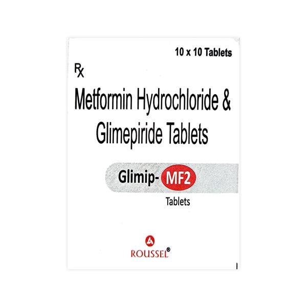 GLIMIP MF 2 Tablet 10's