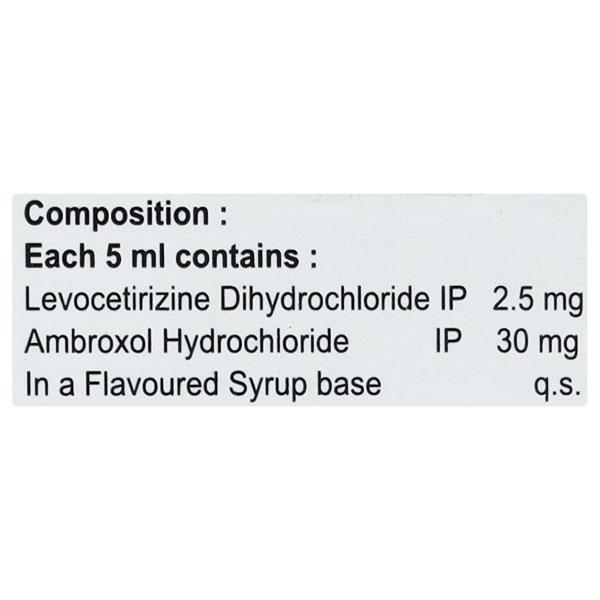 LECET AM Syrup 60ml - Global Surgicals