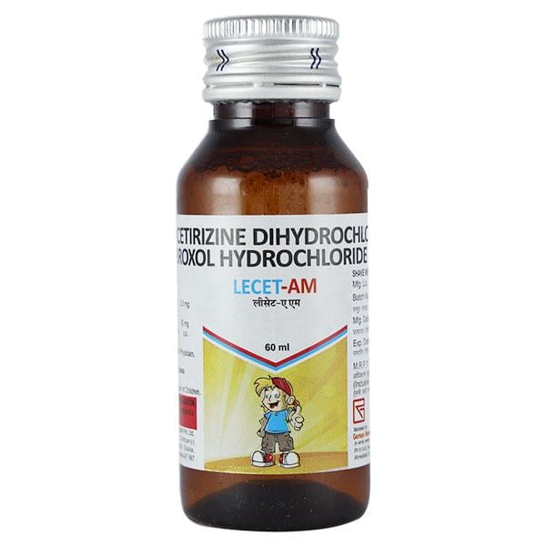 LECET AM Syrup 60ml - Global Surgicals